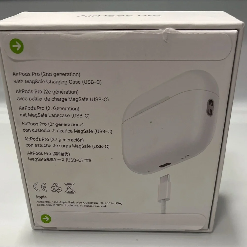 Apple AirPods Pro 2nd generation - brand new Sleek White